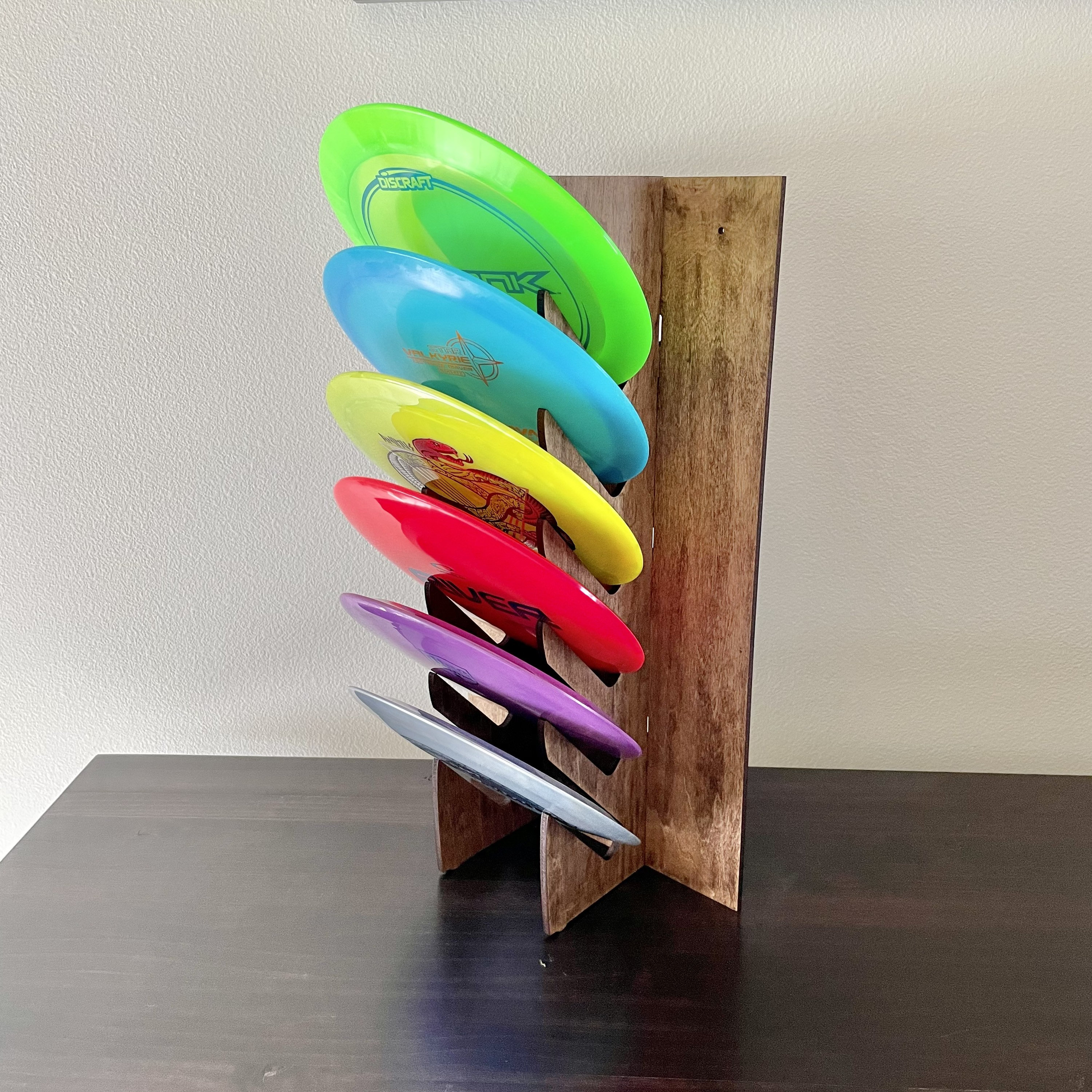 Disc Golf Rack Frisbee Disc Display WallMounted or Etsy