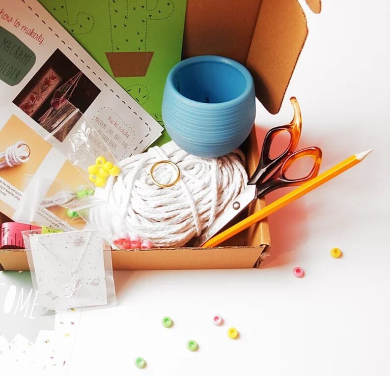 Makerly Craft Kit Subscription Box Three Months Etsy