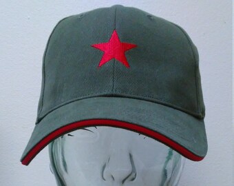 red star baseball cap