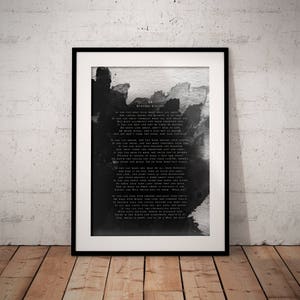 If by Rudyard Kipling Poem Quote Printable | Black