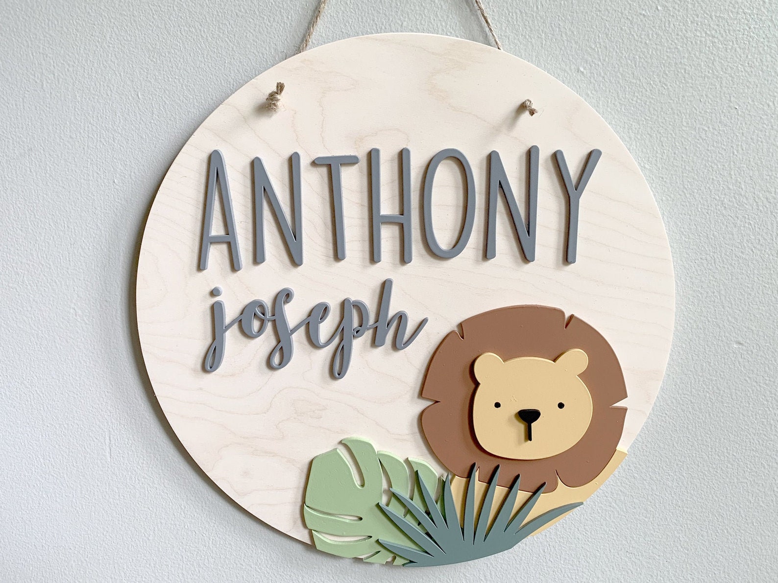 nursery name sign ideas