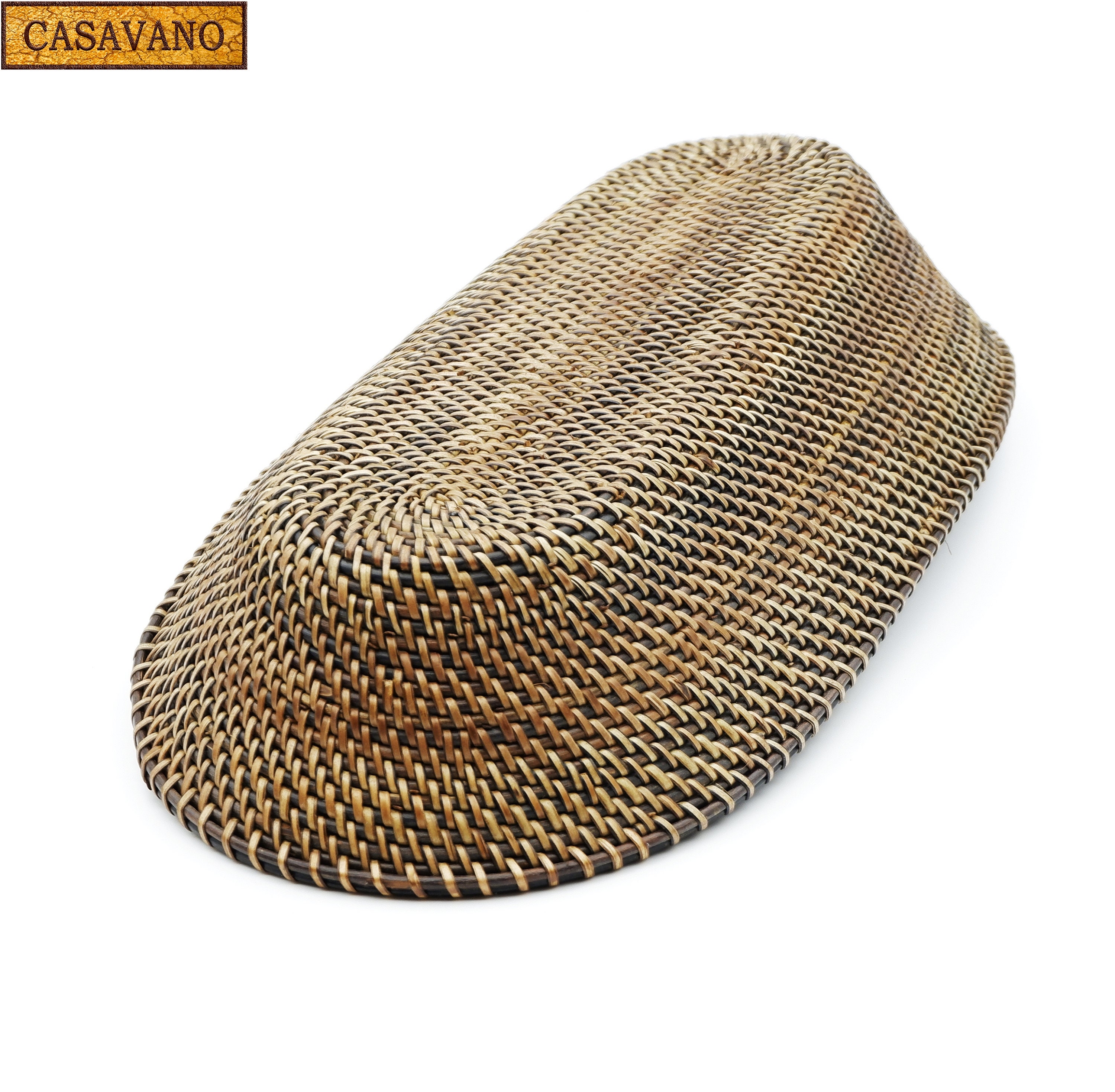 Rattan Bread Serving Basket Handmade From Woven Natural Nito Etsy