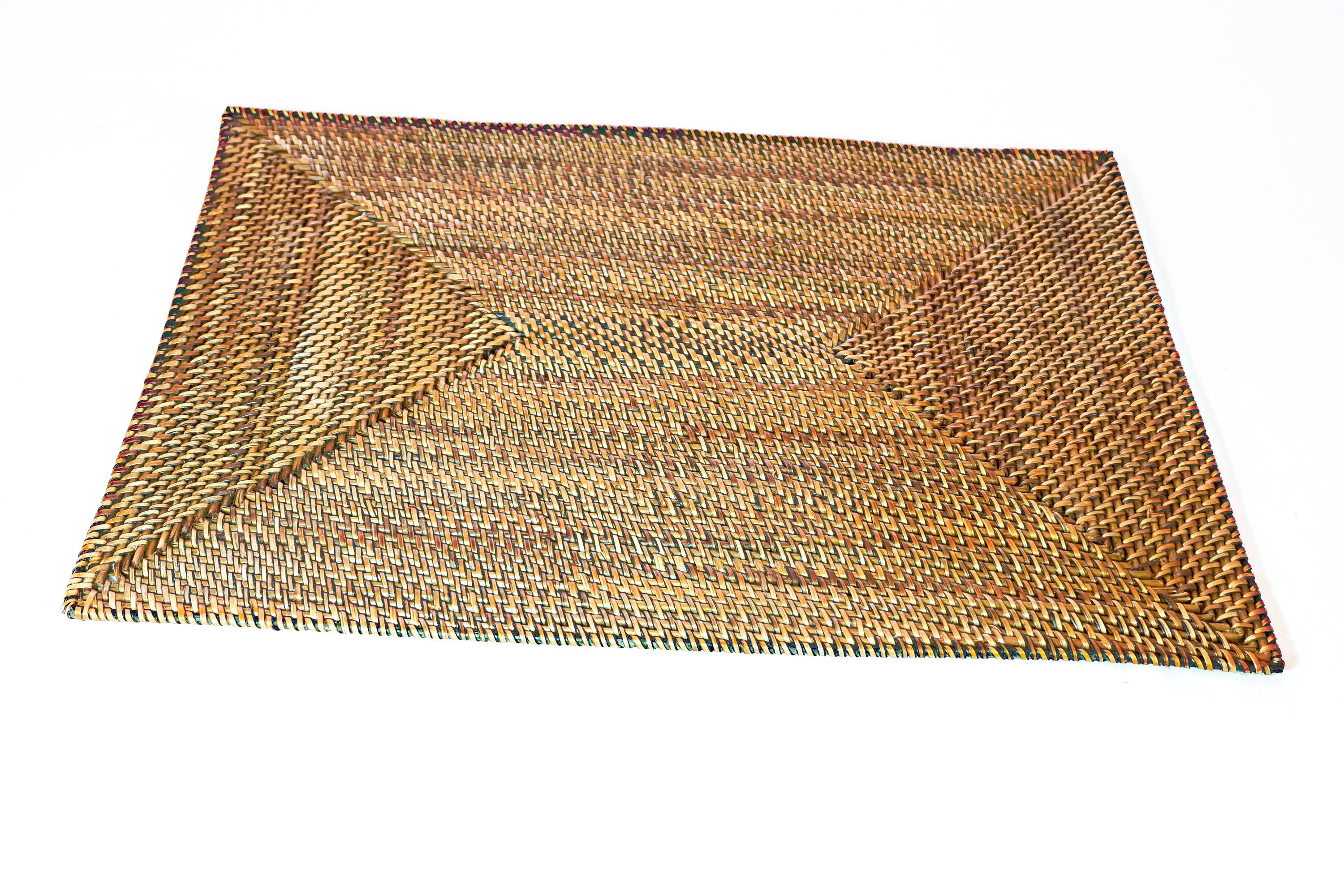 Natural Woven Rectangular Nito Placemat / Woven placemat / Etsy