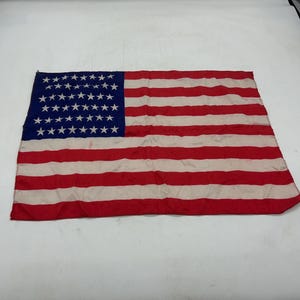 ヴィンテージ 星条旗 48星 アメリカ 国旗 旗アメカジ　ハーレーダビッドソン Vintage 48 Star Us Flag - Etsy