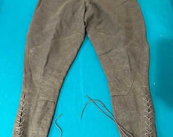 WWI / one  era US Army  riding pants  with laces.