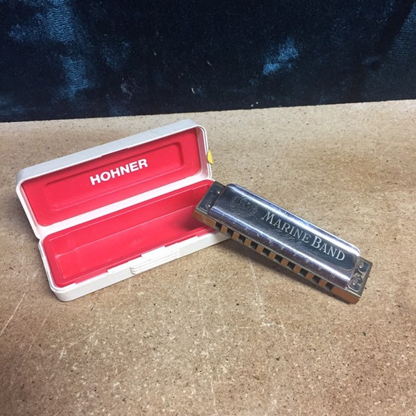 Marine Band harmonica M Horner key G