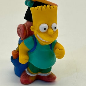 The Simpsons Bart camping figure TCFFC R199