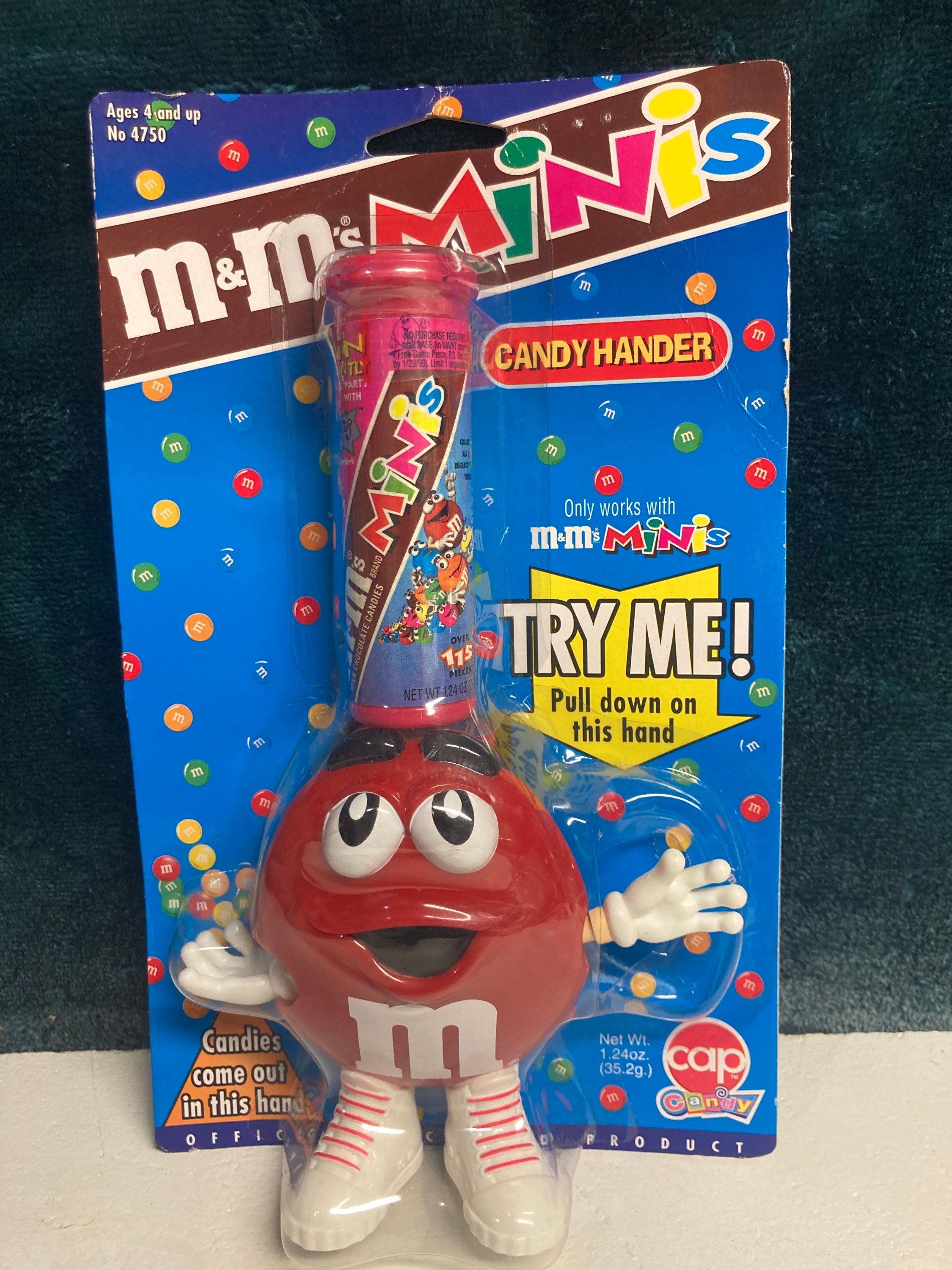 Mars Inc M&M's Yellow And Red M&M Candy Dispenser