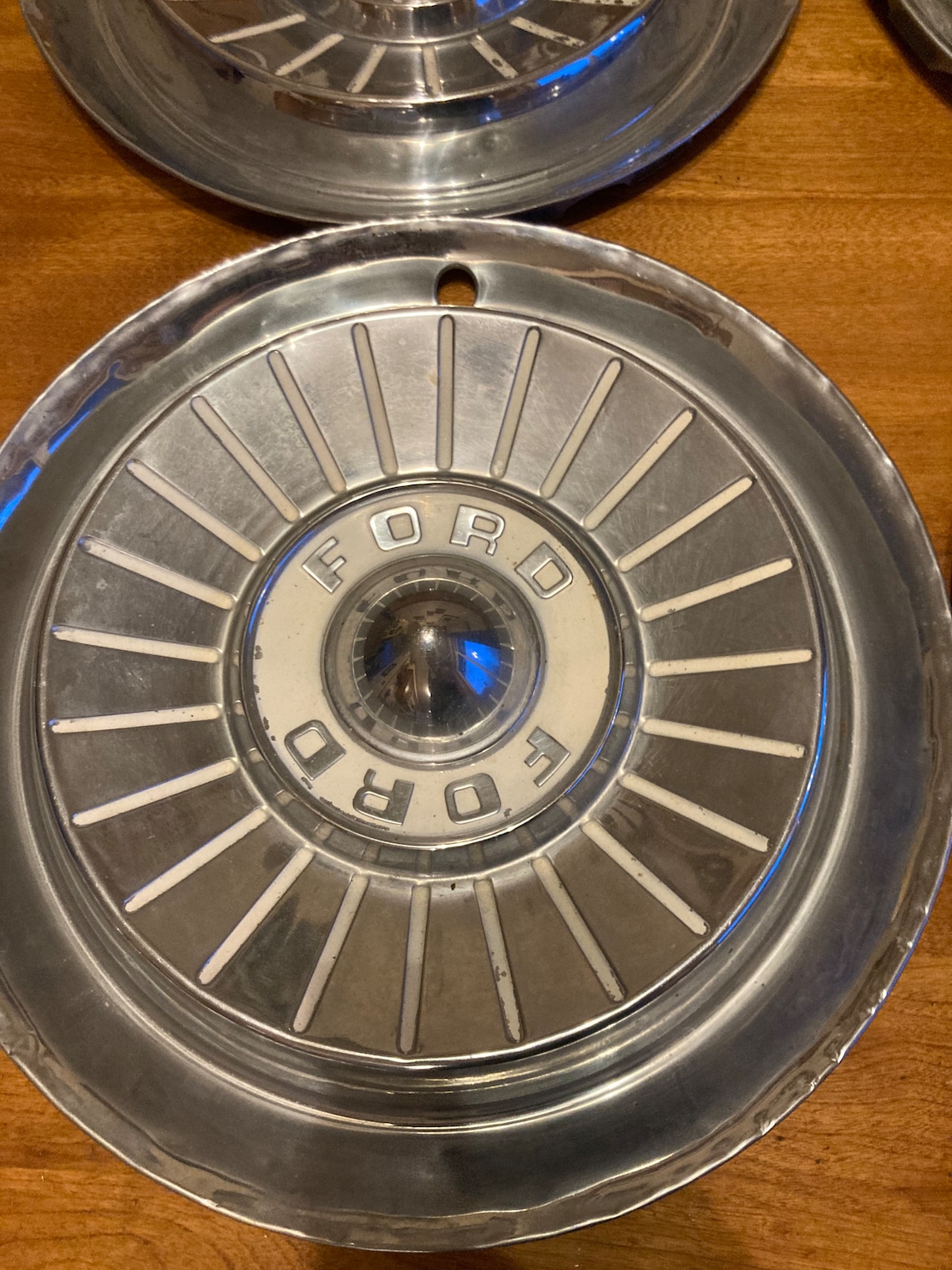 Set of 4 Ford Hubcaps 1960s Etsy