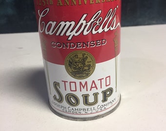 Campbell’s  soup can collectible bank