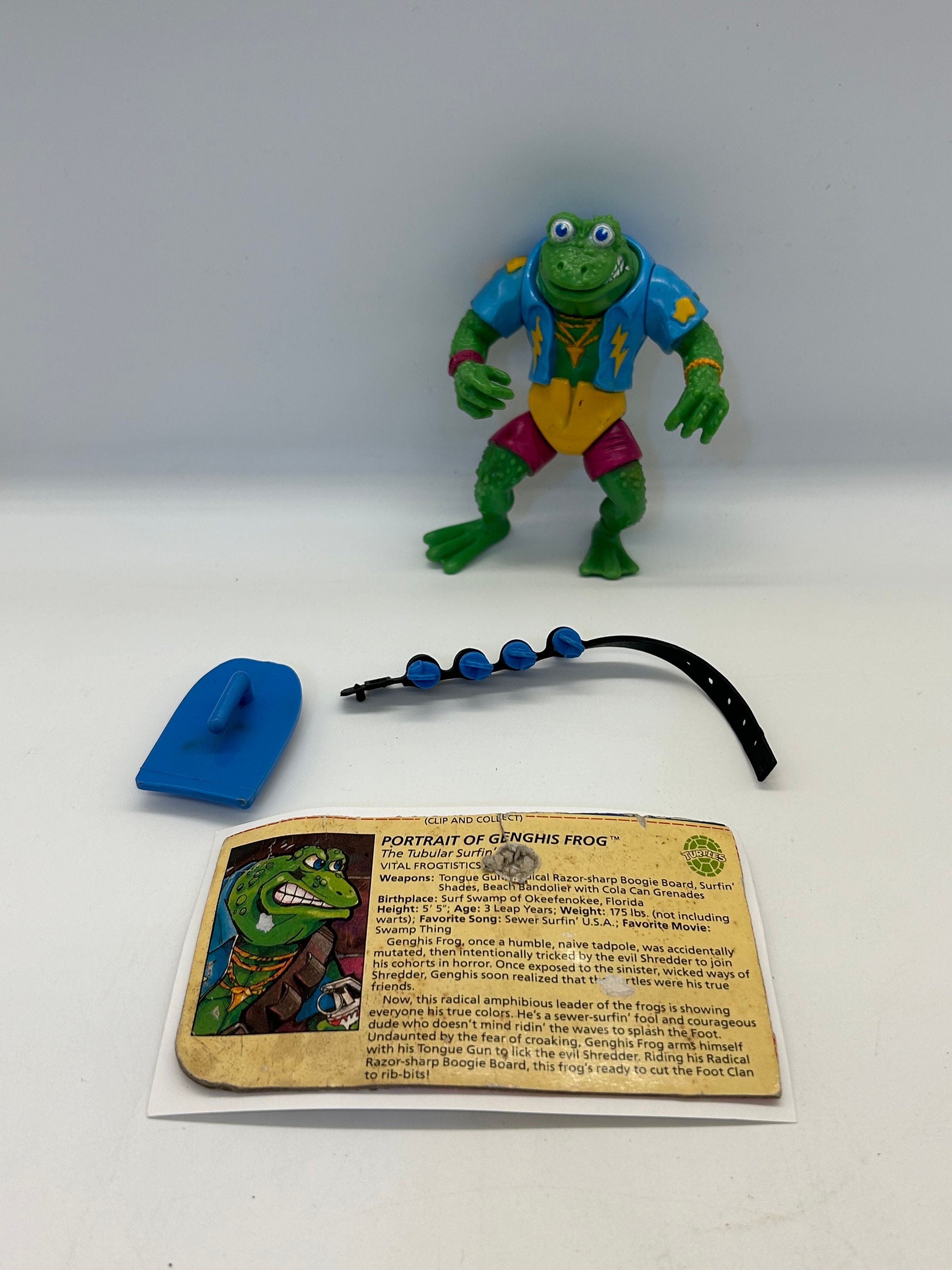 Figurine TMNT Classic - Genghis Frog - Neuf sous blister - Collection
