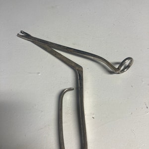 Early stainless steel Medical Equipment Forceps tweezers