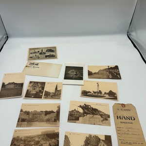 WW2 World War Two souvenir post card group