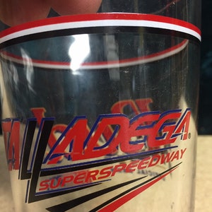 Talladega  speedway Bud Light glass