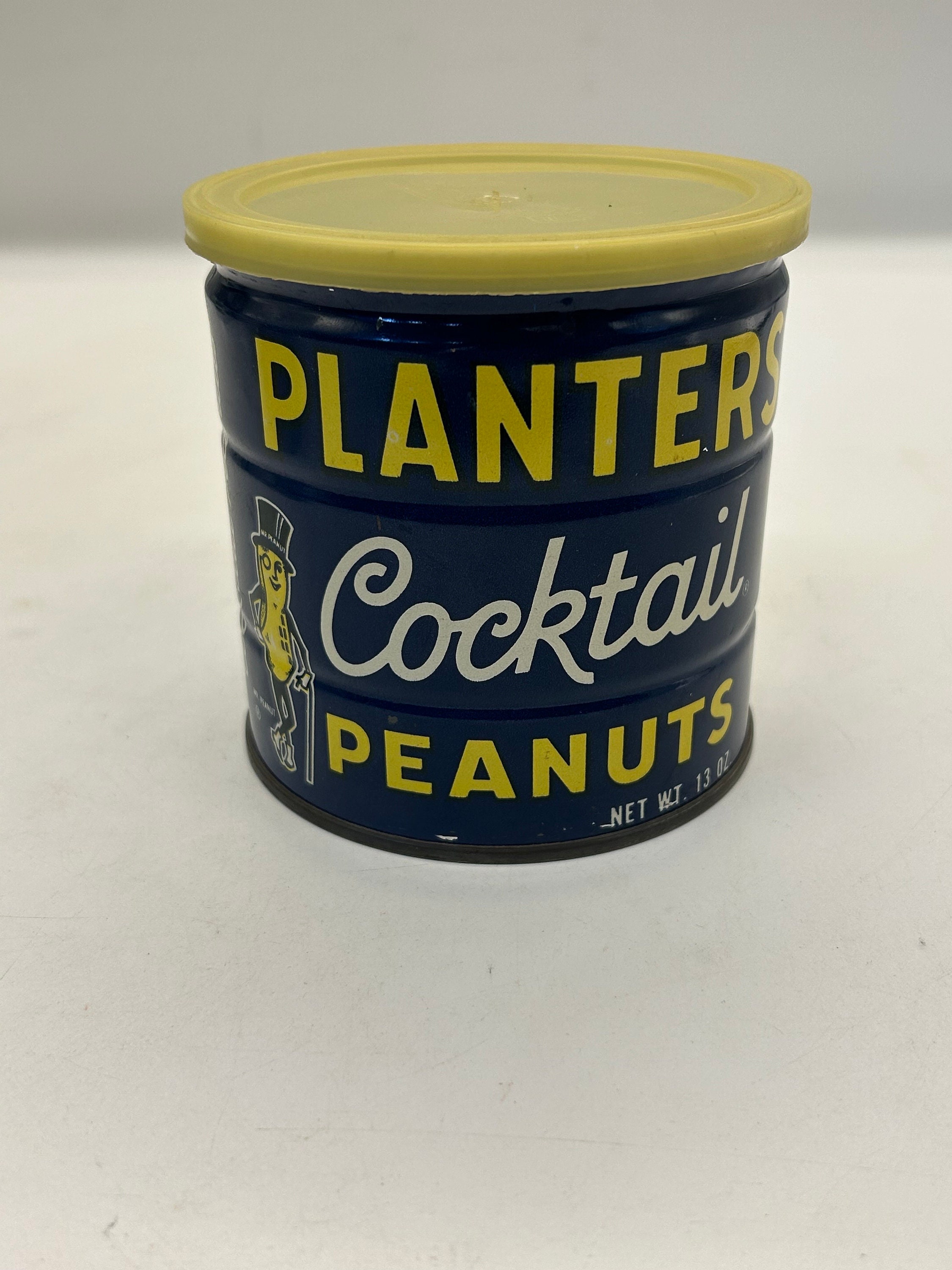 Planters Cocktail Peanuts Tin Can 13 0z. With Original Lid - Etsy