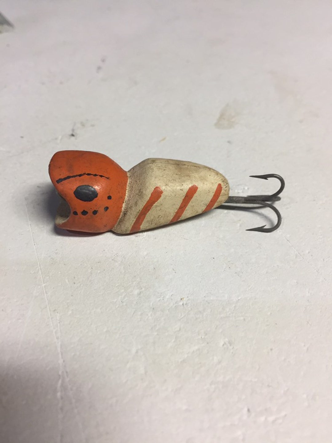 Folk Art Hand Painted Fishing Lure Etsy