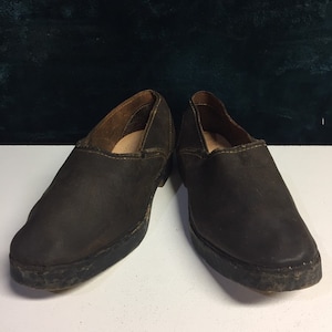 Hand made leather shoes Goehner department store Seward Nebraska