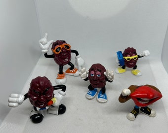 California raisins Figures set of 5 figures