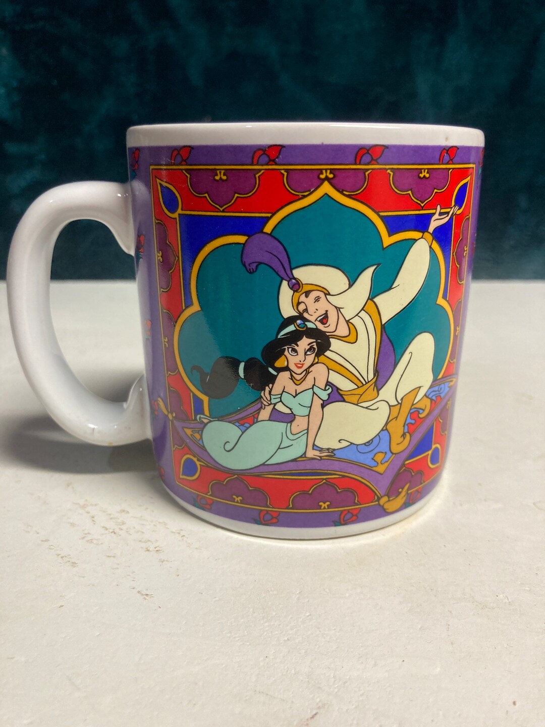 Disney Aladdin Coffee Cup / Coffee Mug - Etsy