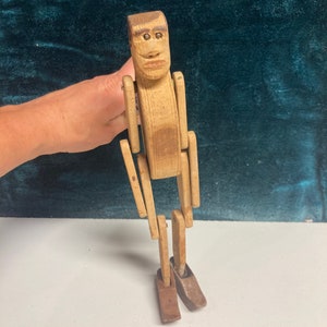 Black Americana wood doll