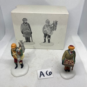 Village Street Peddlers Heritage Village Collection Christmas village figures department 56