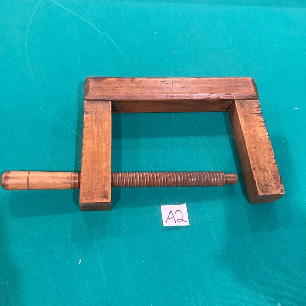 Carpenter hand made wood furniture vise