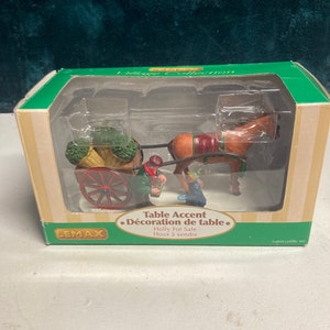 Christmas village figures lemax holly for sale in original packaging