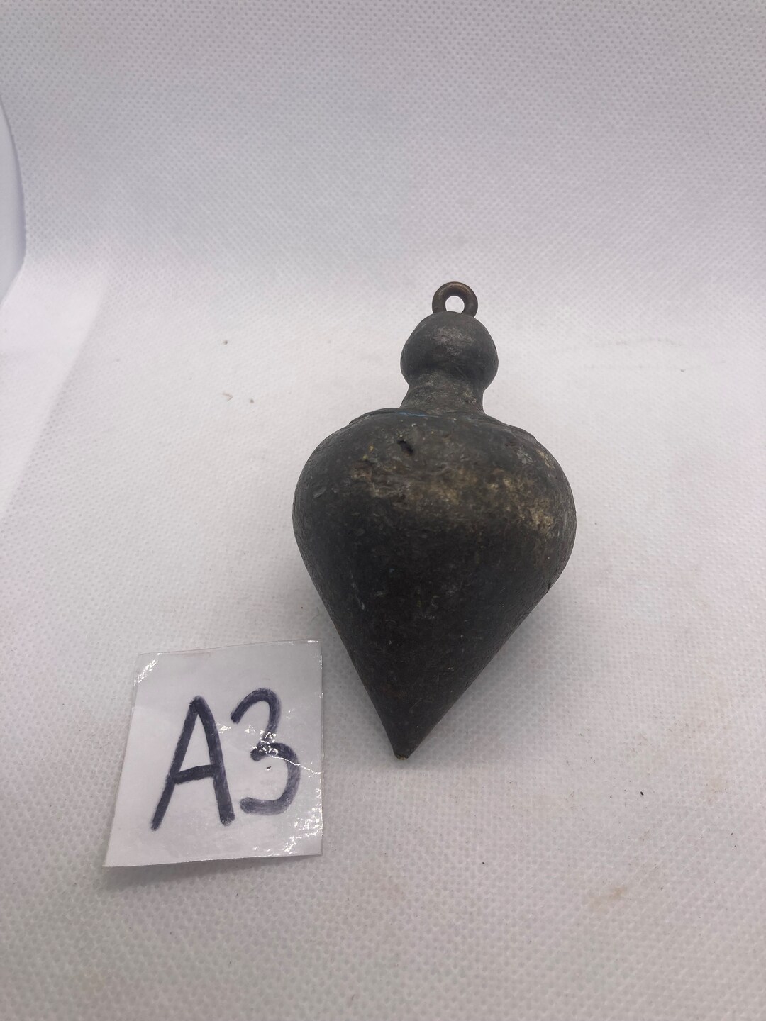 Early Carpentry Cast Lead Plumb Bob Etsy