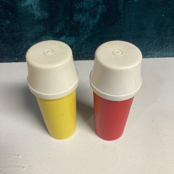 Tupperware Mustard and Ketchup Pumps Etsy