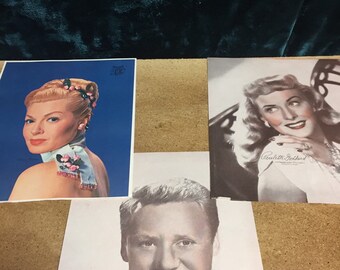 Vintage Movie Stars Etsy