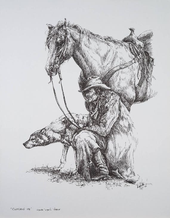 Closing In By Artist Lynda Leech Etsy