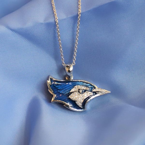 Creighton Bluejay Diamond Necklace