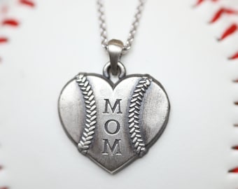Baseball Softball Mom Pendant