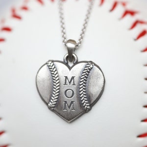 Baseball Softball Mom Pendant