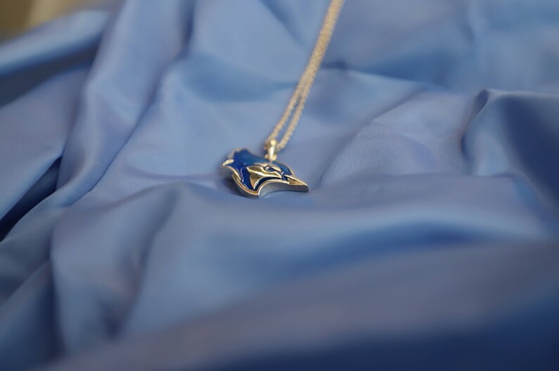 Creighton University Bluejay's Sterling Silver Pendant image 4