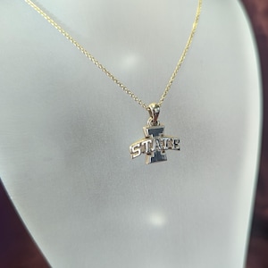 Iowa State University 14k Yellow Gold Necklace