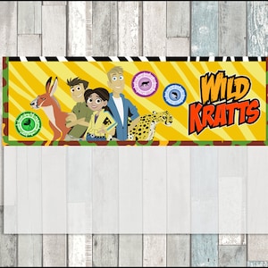 Wild Kratts Toppers Instant Download, Printable Wild Kratts Bags ...