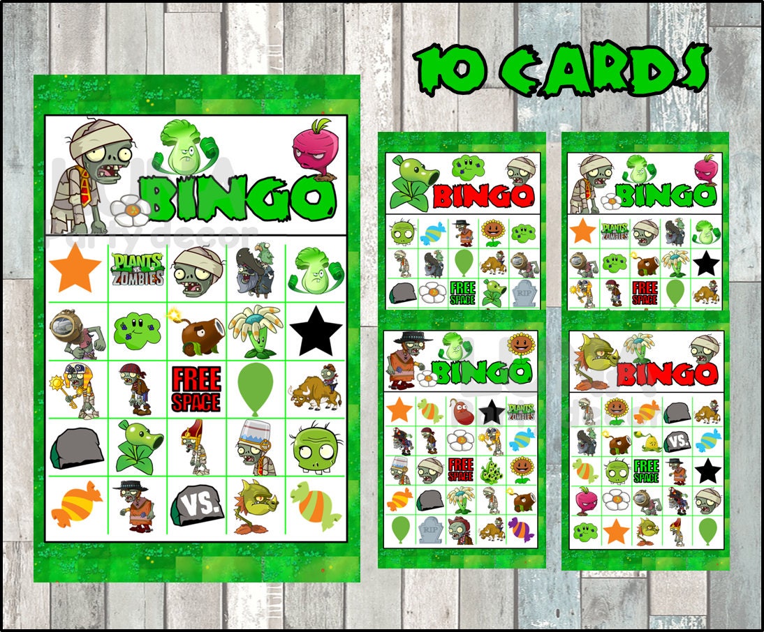 Plants Vs Zombies Digital Papers Free Clipart Backgrounds 