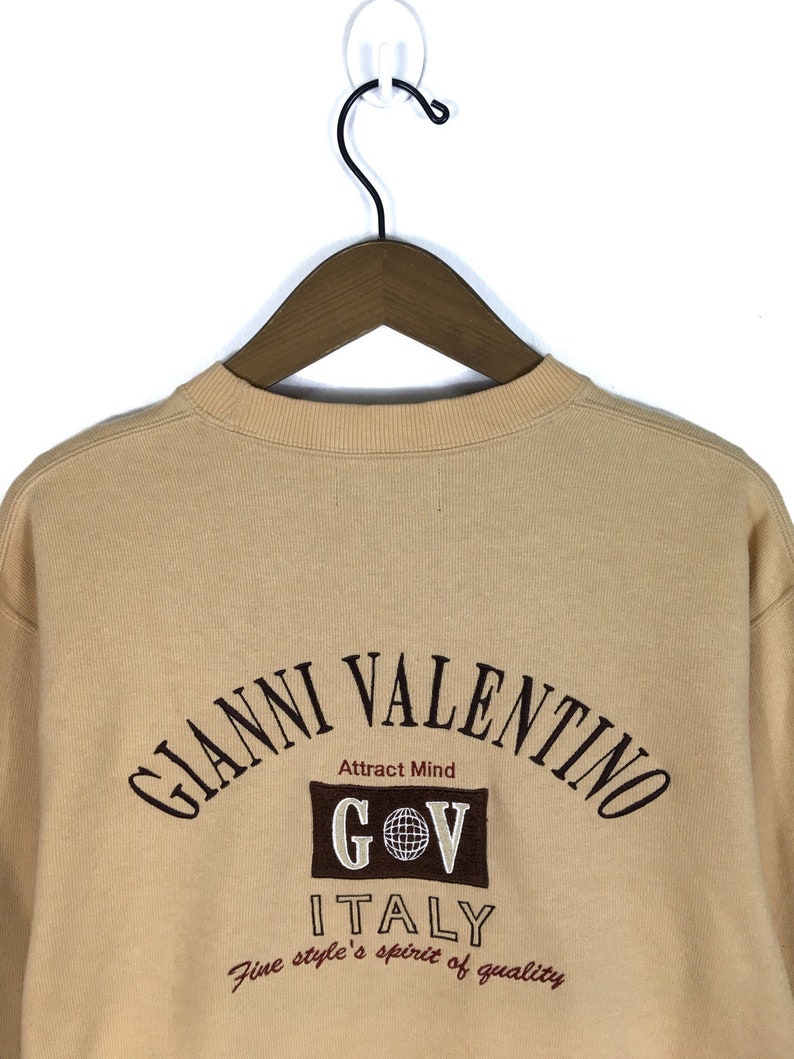 Vintage Gianni Valentino Embroidery Jumper