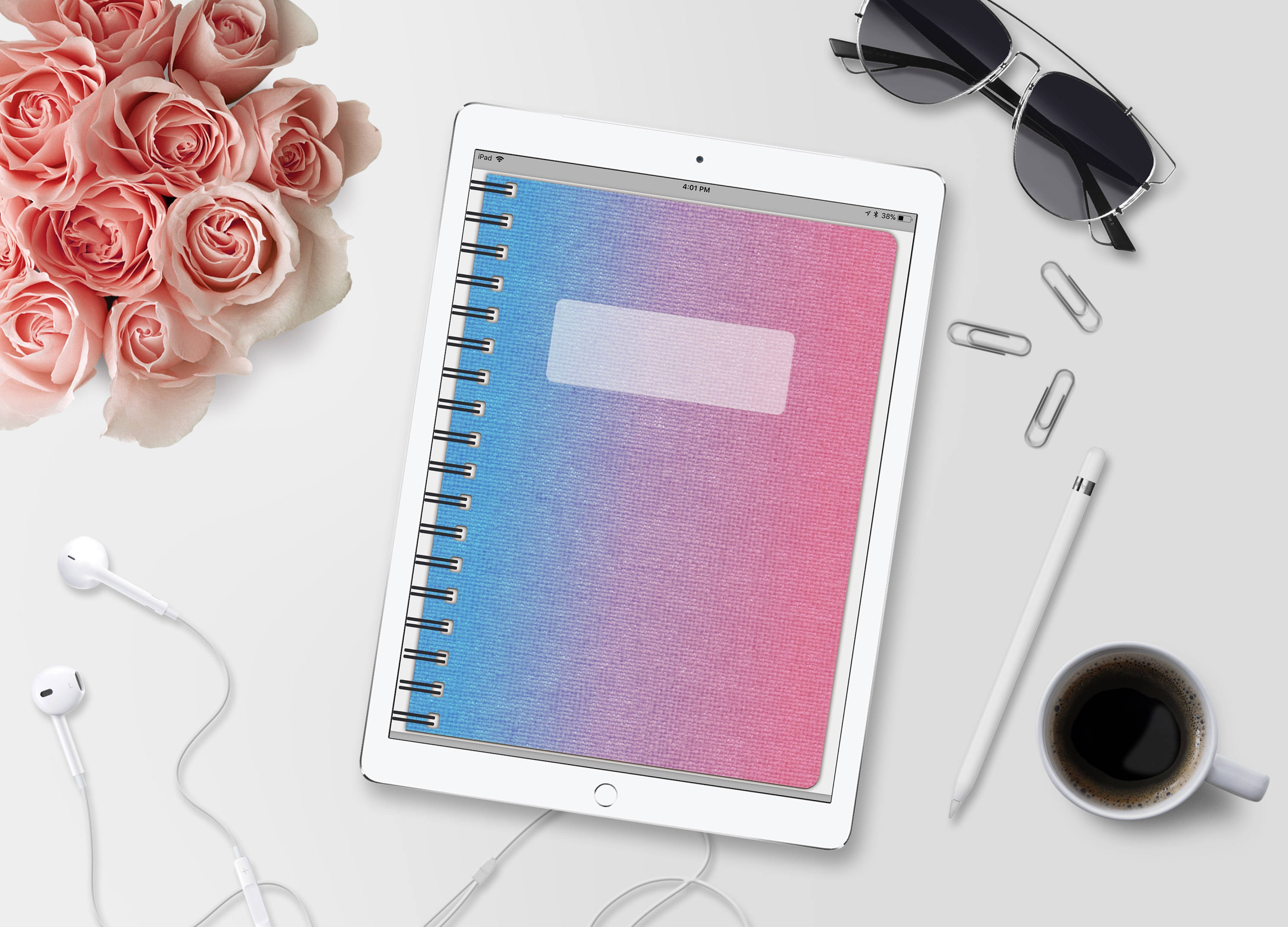 Spiral Bound Digital Bullet Journal with Links Dot Grid Etsy