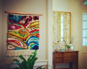 Large Rainbow Weaving