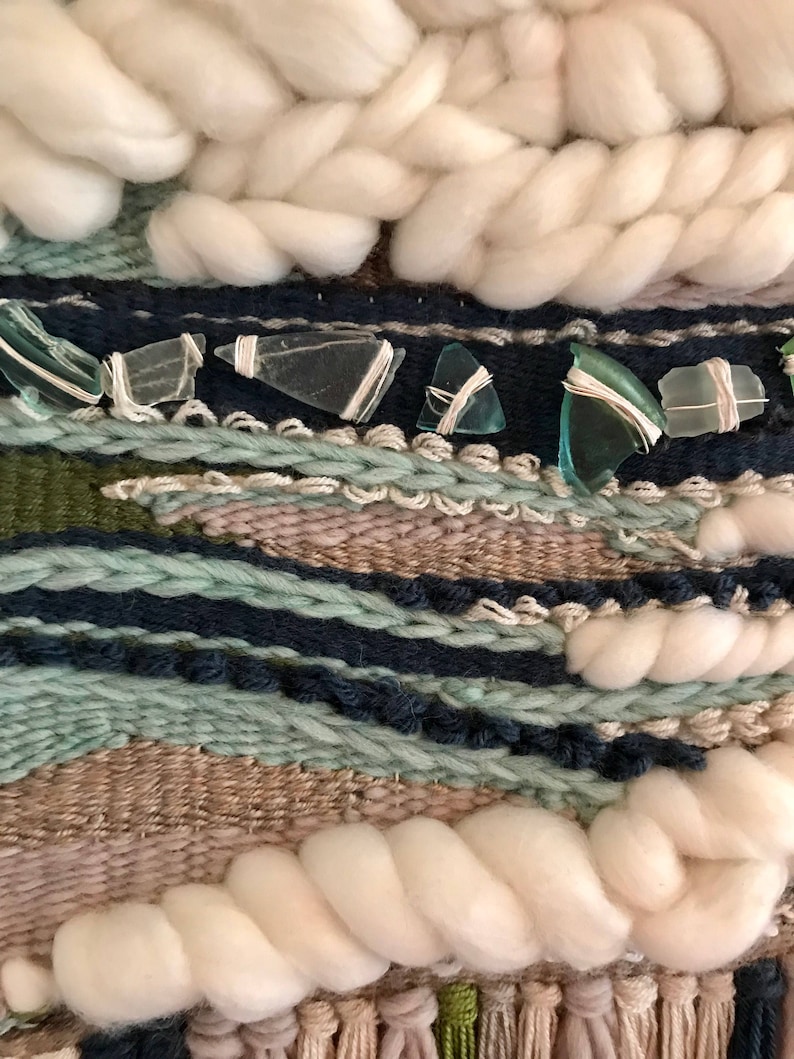 GreatBlueFiber Woven Wall Hanging - Thumbnail 4
