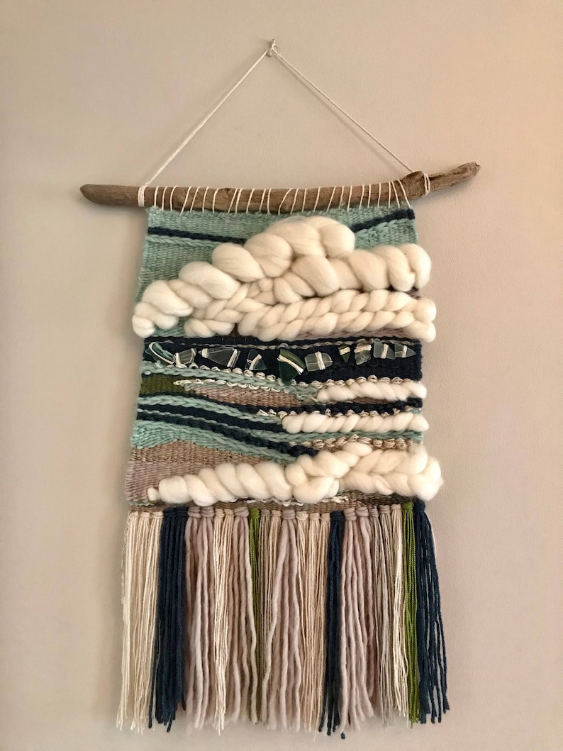 GreatBlueFiber Woven Wall Hanging