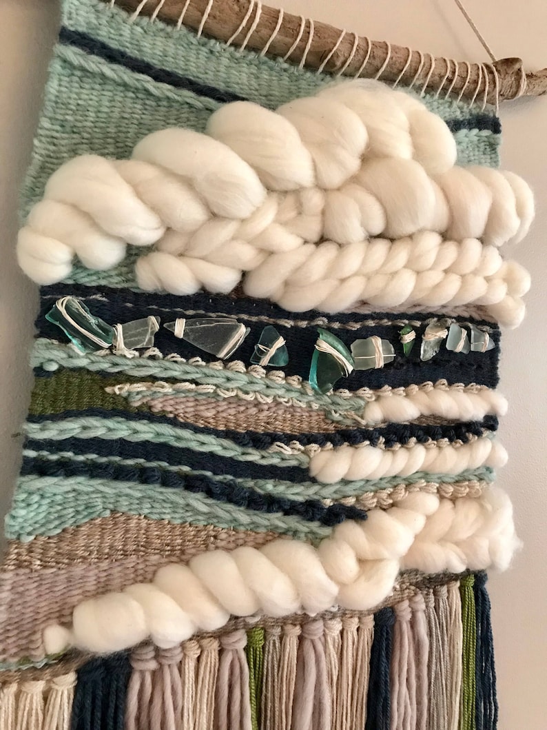 GreatBlueFiber Woven Wall Hanging - Thumbnail 5