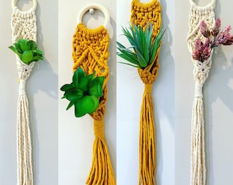 Macrame AIr Plant Holder