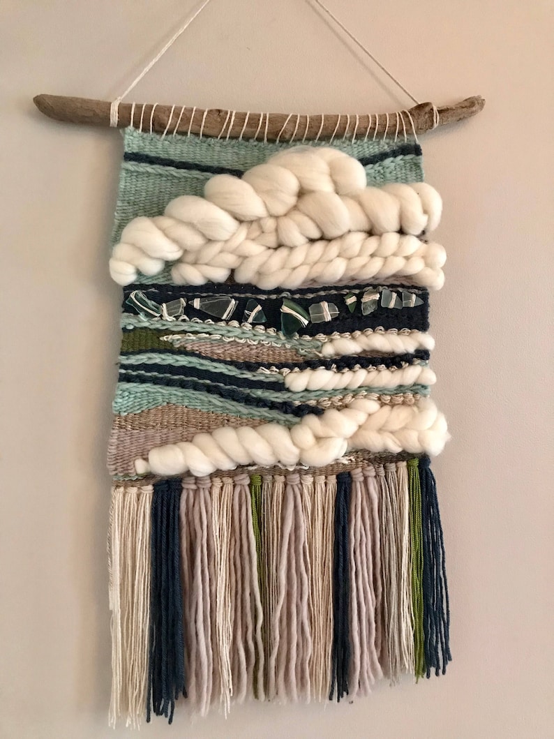 GreatBlueFiber Woven Wall Hanging - Thumbnail 3