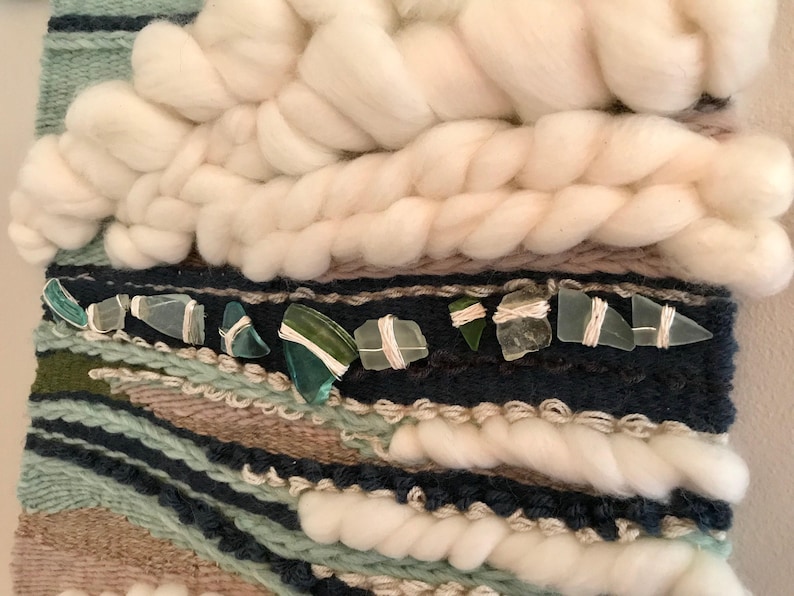GreatBlueFiber Woven Wall Hanging - Thumbnail 2