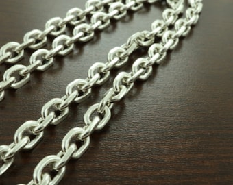 Cadena de plata para hombre, cadena de plata para mujer, cadena de plata 925