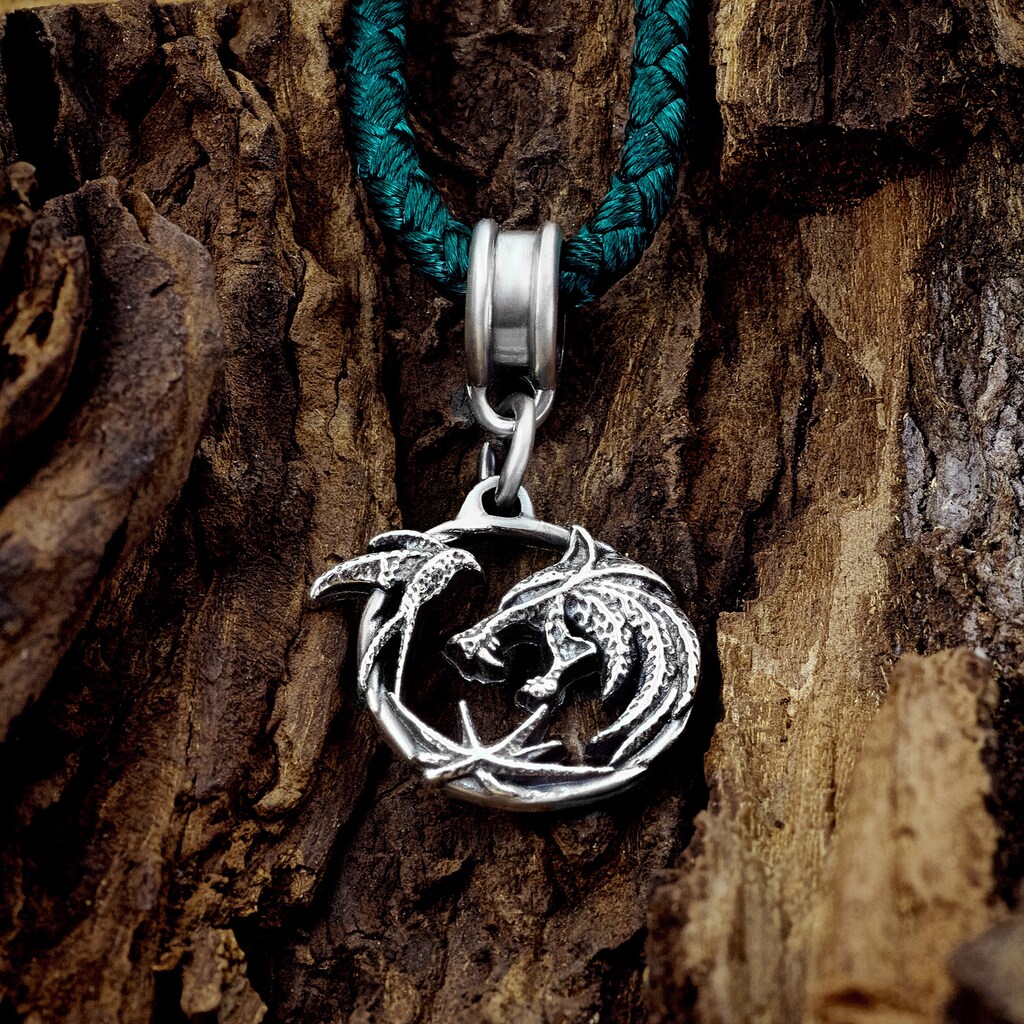 Ciondolo Lupo In Argento 925 Con Catena - Simbolo Di Forza E Libertà - Gioiello Donna E Ragazza - Regalo Compleanno