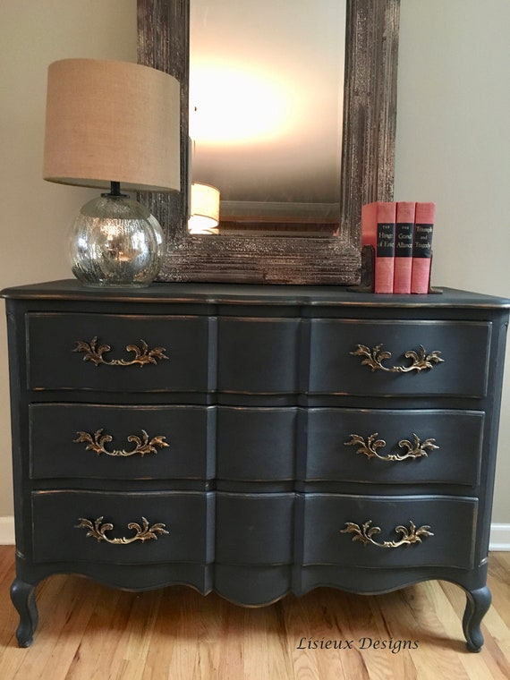 Sold Vintage French Provincial Dresser Buffet Etsy